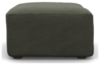 Heart of House Lincoln Fabric Footstool - Slate